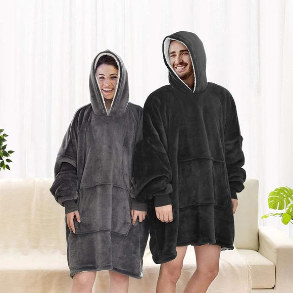 Sweat Plaid Cocooning Pack 2